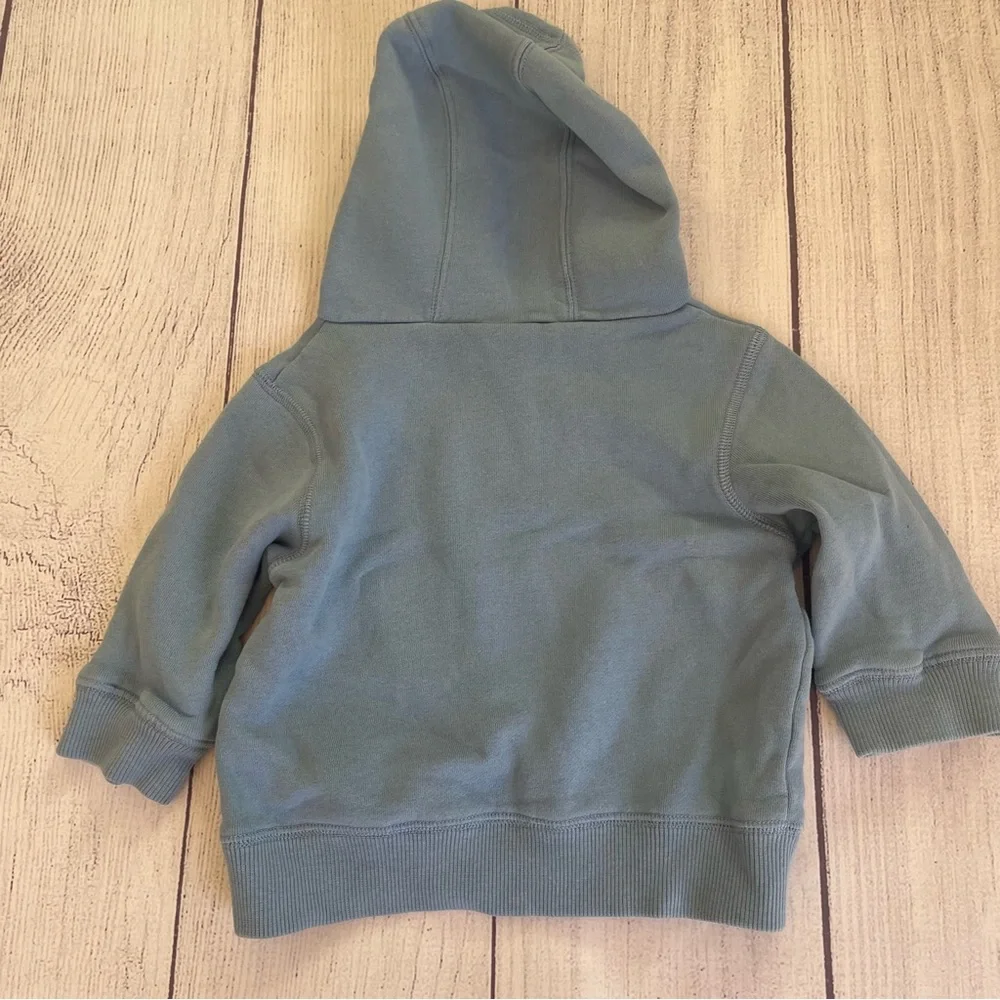 Gymboree Construction Crew Dump Truck Hoodie size 12-24 Months